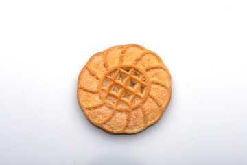 cookies closeup. broken cookies