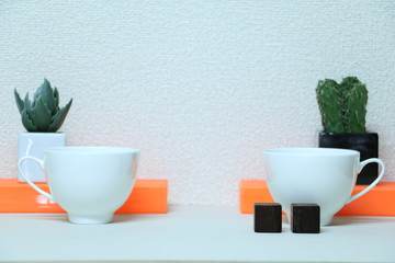 2つのカップシンメトリー double cups symmetry 1