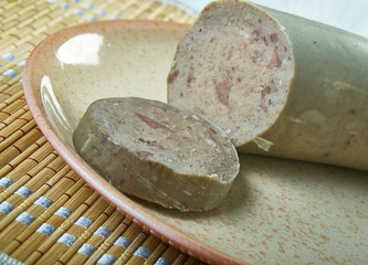 English liver sausage