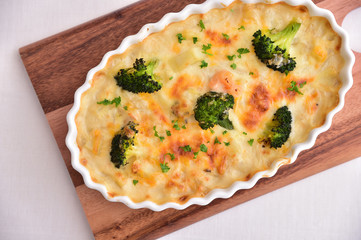 シーフードグラタン