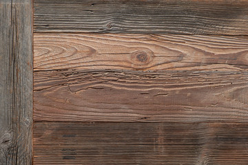 Old rustic wooden boards, wood texture background