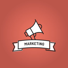 MARKETING LINE ICON SET