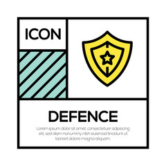 DEFENCE ICON CONCEPT