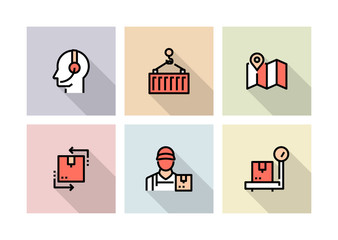 DELIVERY ICON CONCEPT