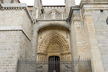 The Cathedral of Christ the Savior is a temple of catholic cult of the Spanish city of Ávila, episcopal headquarters of the same name, in Castile and Leon.