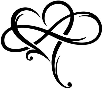 Infinity Sign Infinite Love Unendliche Liebe Herz