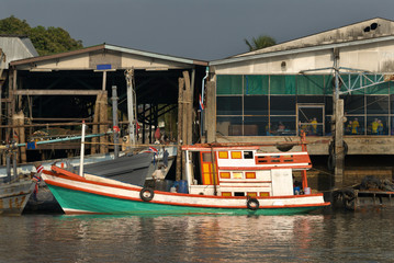 Fototapeta na wymiar Thai Fishing Boat