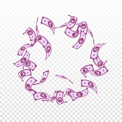 European Union Euro notes falling. Floating EUR bi