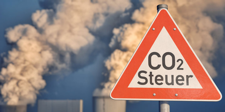 Schild CO2-Steuer