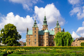 Rosenborg Castle in Copenhagen, Denmark