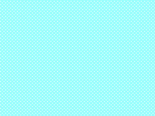 Pop art background, blue color, white dots. Raster