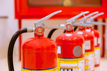fire extinguishers available in fire emergencies.