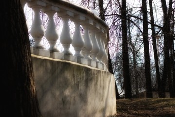 Old palace mystic background