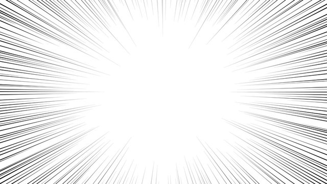 Radius Speed Lines Vector Backround