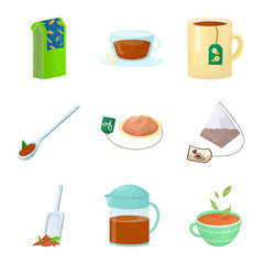 Isolated object of food and natural  icon. Set of food and black  stock symbol for web.