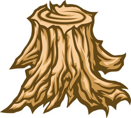 Tree Trunk Graphic