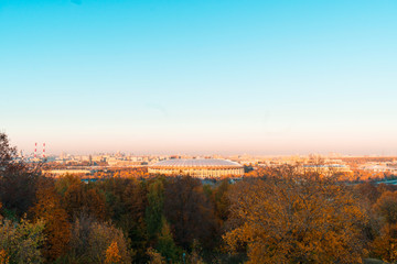 Naklejka na ściany i meble THe Moscow panorama