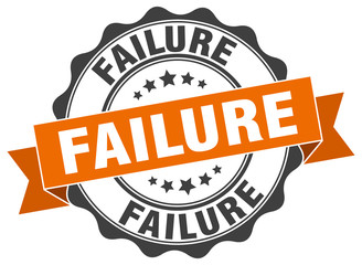 Fototapeta premium failure stamp. sign. seal