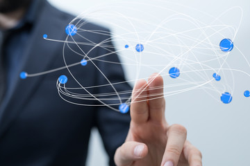 Stack of hands showing unity and teamwork 3d.