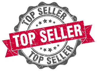 top seller stamp. sign. seal