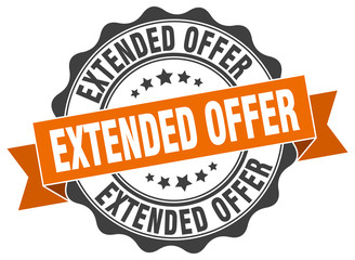 Obraz premium extended offer stamp. sign. seal