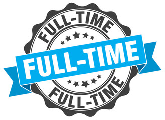 full-time stamp. sign. seal