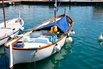 boats in harbor