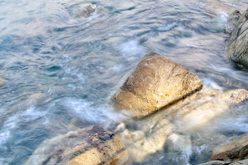 stones in water