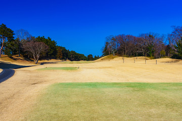 [千葉県] 日本のゴルフ場の風景