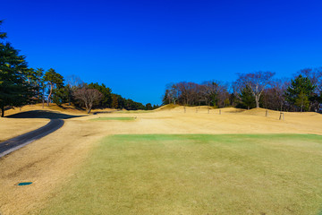 [千葉県] 日本のゴルフ場の風景