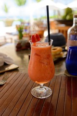 Strawberry cocktail
