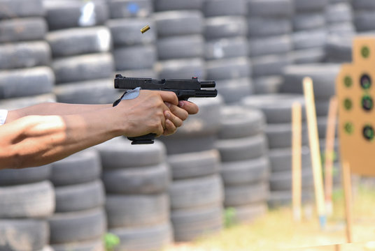Gun shooting competition
