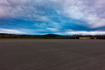 Airport Apron In The Morning