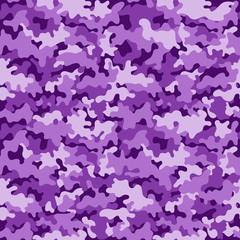 Camouflage Seamless Pattern - Lavender camouflage repeating pattern design