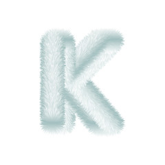 Fluffy Colored Letters