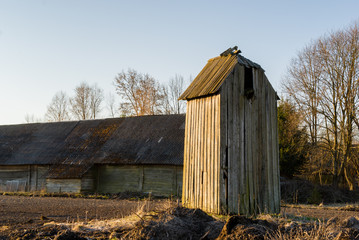 Wzgórz sokólskie, Stary wiatrak, Krajobraz wiejski Podlasia © podlaski49