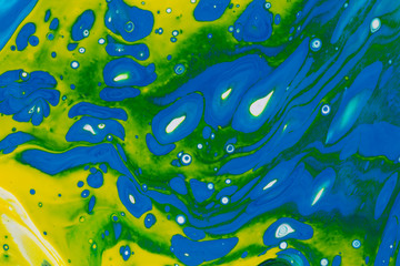 Fototapeta na wymiar abstract painting with acrylic paints