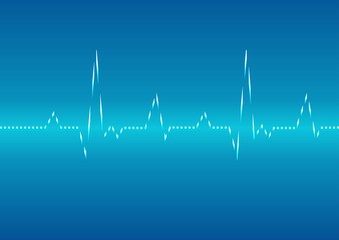 Heart pulse. Cardiogram. vector illustration