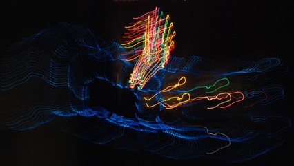 Window lights impressions from Berlin Reinickendorf, Germany