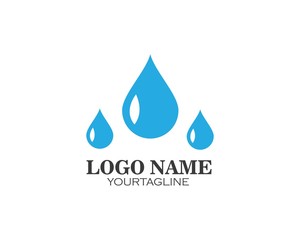 water drop Logo Template vector illustration