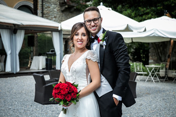Sposi nella Villa