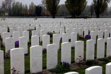 This is the largest Commonwealth War Graves cemetery in the world. It is the final resting place of...