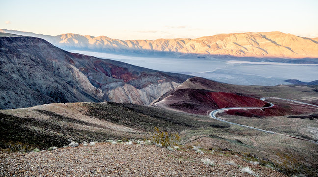 The infinite landscape at Death Valley California - travel photography