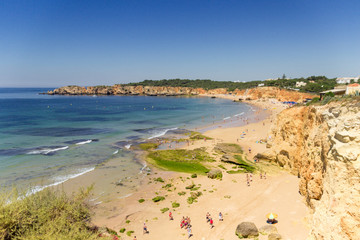Beach of Barranco das Canas in Algarve (Portugal)