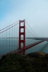 Fototapeta na wymiar golden gate bridge in san francisco California USA