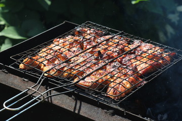 Grilled meat 
