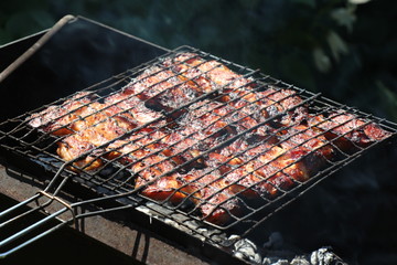Grilled meat 
