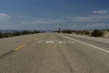 road to nowhere in California USA