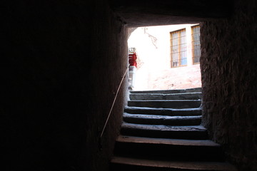 stairs to light