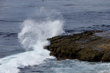 coast of sea La Jolla San Diego California USA